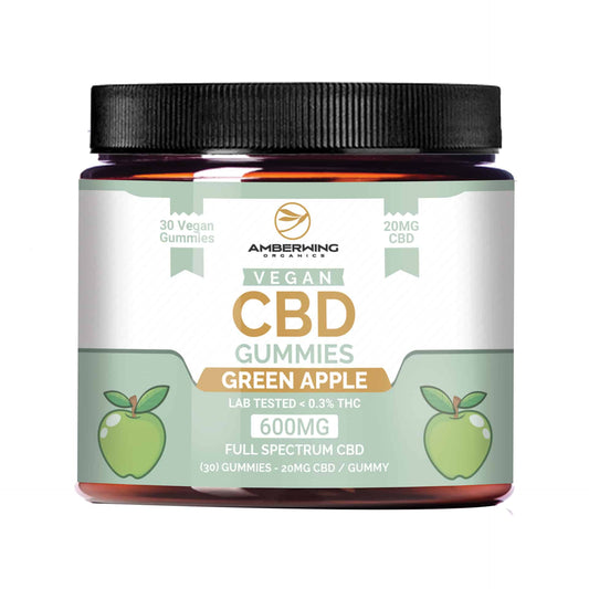 Full Spectrum Vegan CBD Gummies – Green Apple - Wholesale