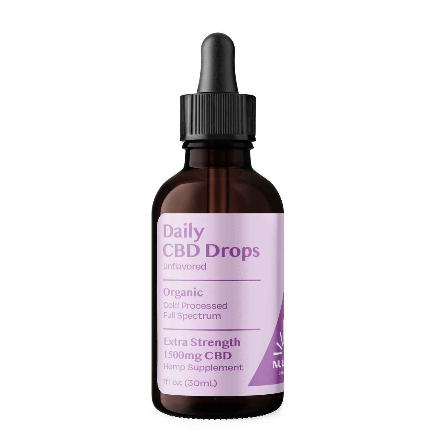 CBD Drops Unflavored - Extra Strength 1500mg
